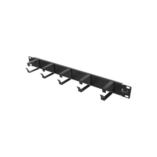 Deltaco 19" 1U Metal Cable Management