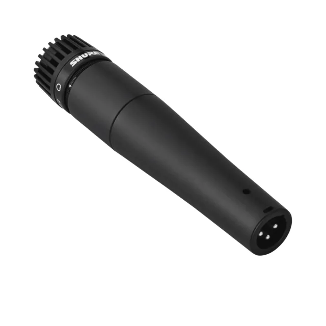 Shure SM57 Mikrofon Kabling -54.5dBV/Pascal Sort - GEEKD.dk