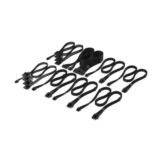 Corsair CP-8920445 Strømkabel - Lige - Sort - Lige