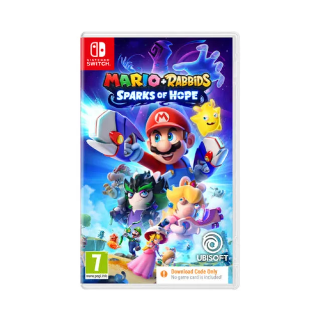 Mario + Rabbids Sparks of Hope Switch Code in a Box Nintendo Switch Spil - GEEKD.dk