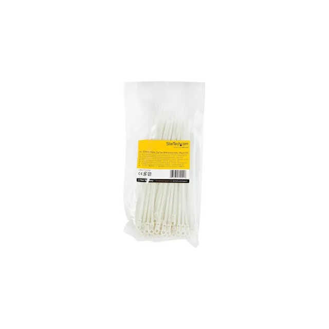 StarTech.com Cable Ties with Mounting Hole 4mm 100 pcs.