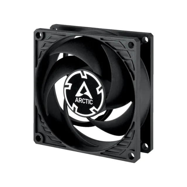 Arctic P8 Max - Kabinet køler - 80mm - Sort - 26 dBA