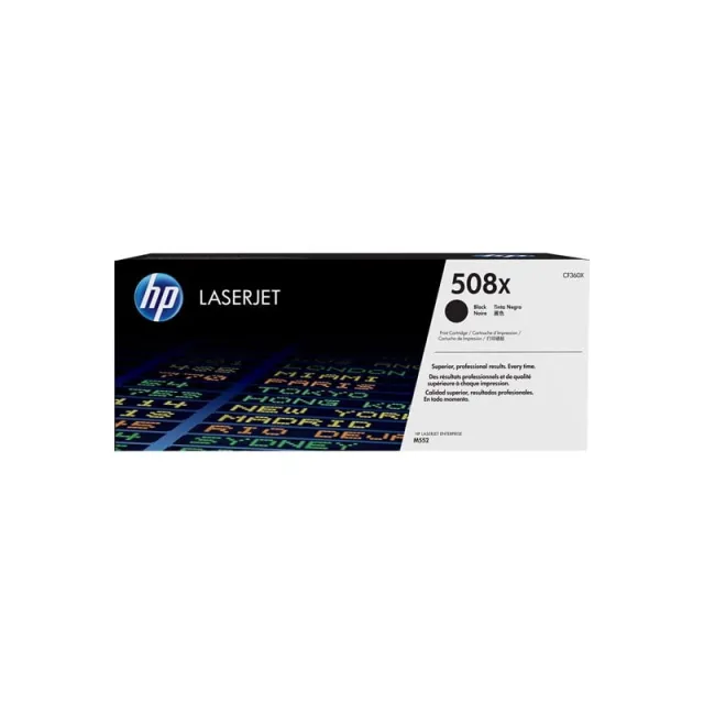 HP 508X / CF360X High Capacity Black Toner