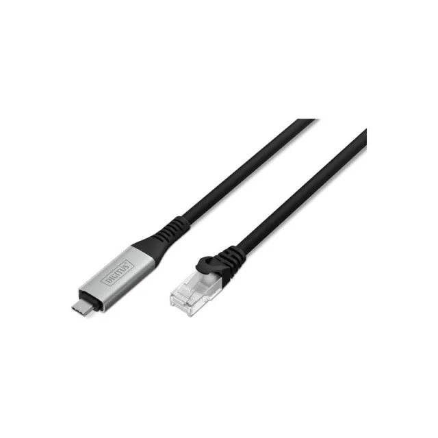 DIGITUS network cable - black - Sort