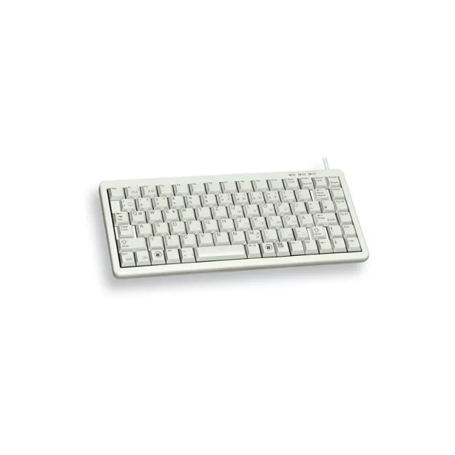 Cherry Compact-Keyboard G84-4100 - keyboard - Polish - light grey Input Device - Tastatur - Polsk - Grå