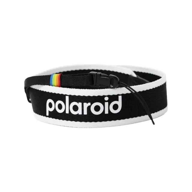 Polaroid Camera Strap Flat - Black & White