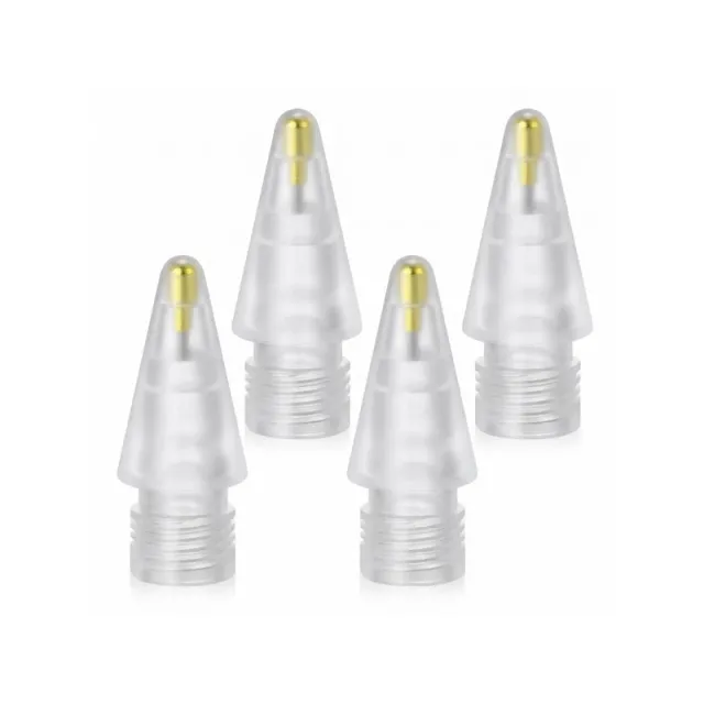 Tech-Protect Stylus Tips 4-Pack Interchangeable Tips for Apple Pencil - Transparent