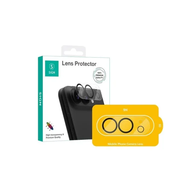 SiGN iPhone Duo tempered glass lens protector