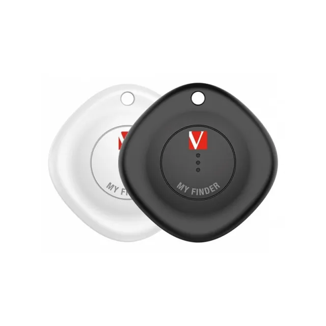 Verbatim My Finder Bluetooth Tracker 2-Pack - Black/White