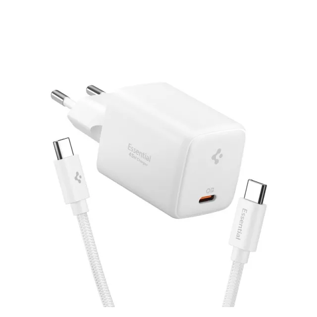 Spigen Essential 45W Wall Charger EE451EU - white