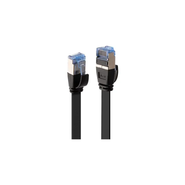 Lindy patch cable - 3 m - black - Sort - 3m