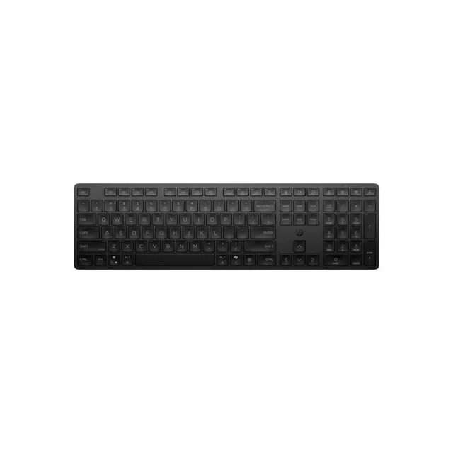 HP 490K - Tastatur - Engelsk - Sort
