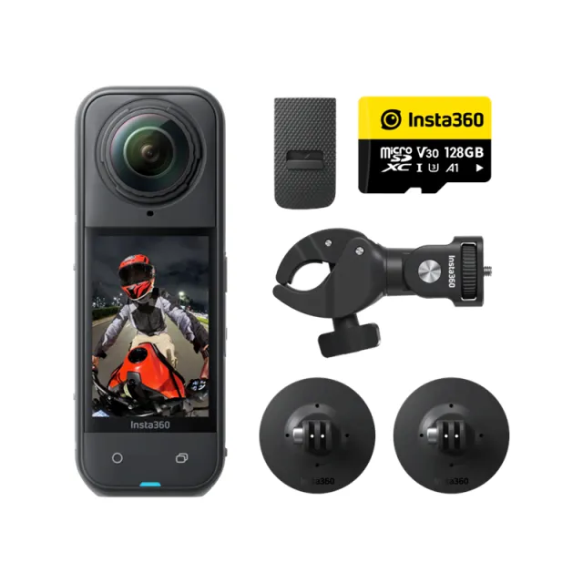 Insta360 X5 Motorcycle Bundle