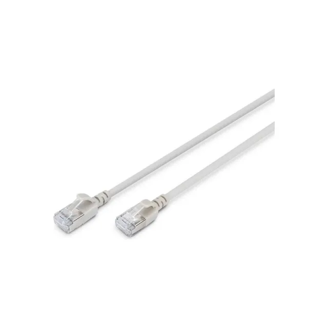 DIGITUS patch cable - 7 m - grey - Grå - 7m