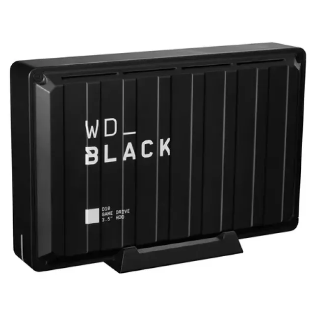 Western Digital D10 - Harddisk - 8 TB - Sort, Hvid