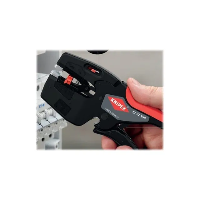 KNIPEX NexStrip cable crimp/cutter/stripper tool