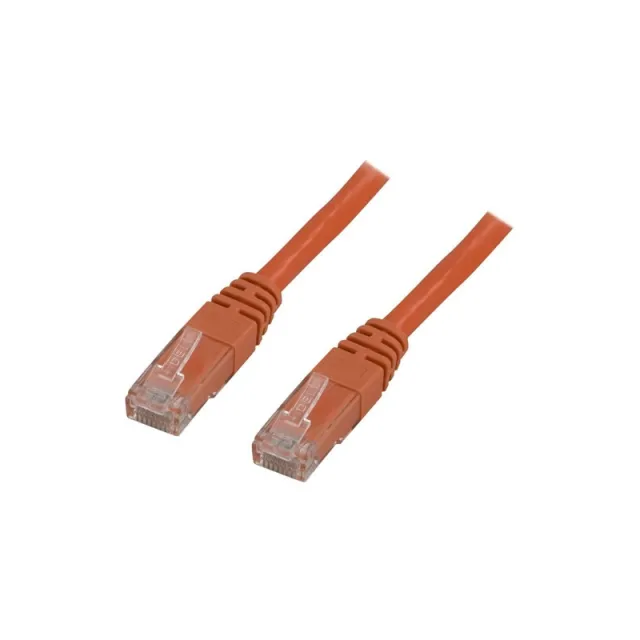 Deltaco TP-607-OR - patch cable - 75 cm - orange - Orange - 0.7m