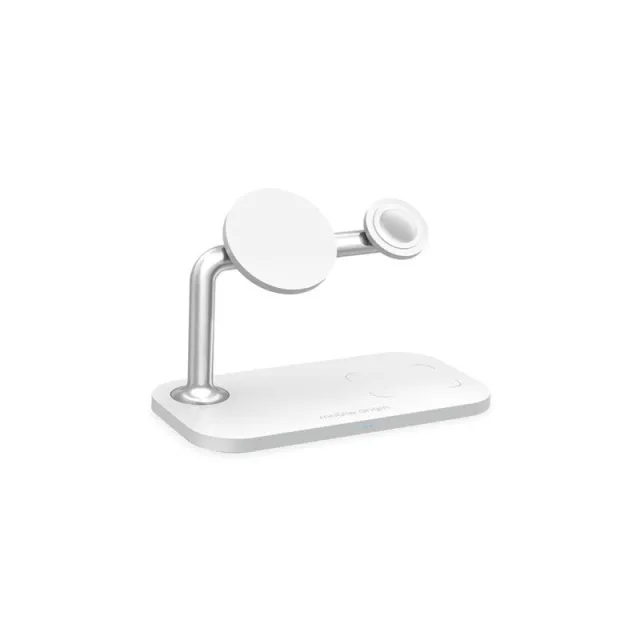 Mobile Origin 3in1 Wireless Magnetic Charger MO1 - white