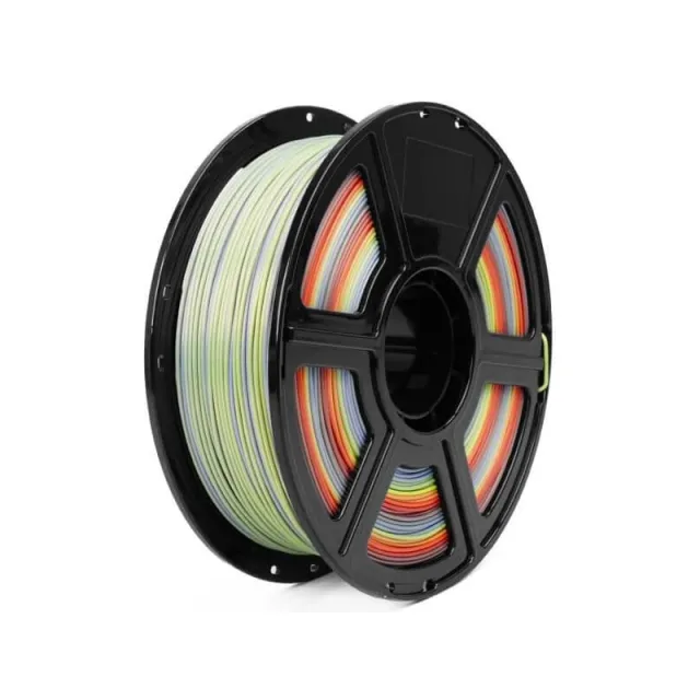FlashForge PLA Silk 1000g - Rainbow - 3D Printing Filament