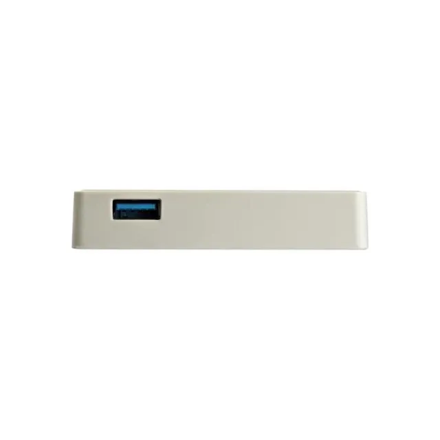 StarTech.com USB 3.1 USB-C Ethernet Adapter with Extra USB Port - White - network adapter