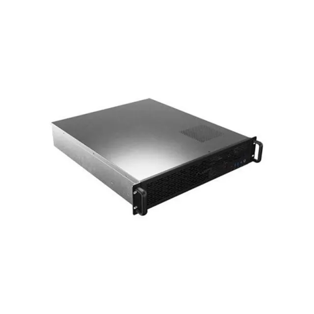 Lanberg - rack-mountable - 2U - ATX - Kabinet - Server (Rack) - Sort