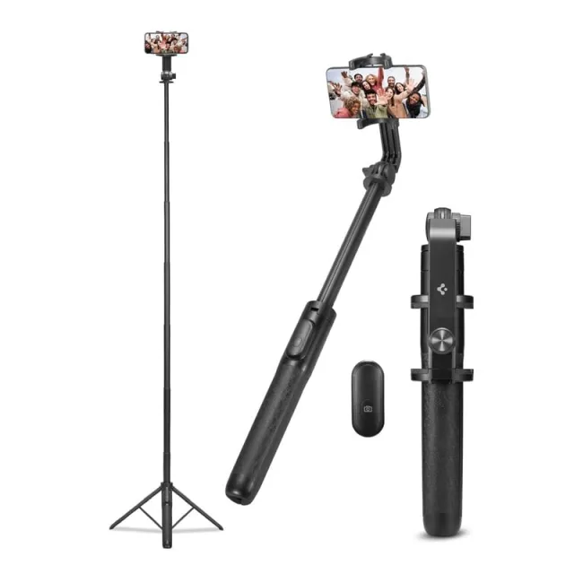 Spigen Tripod Selfie Stick - black - longer version