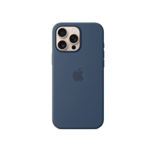 Apple iPhone 16 Pro Max Silicone Case with MagSafe - Denim