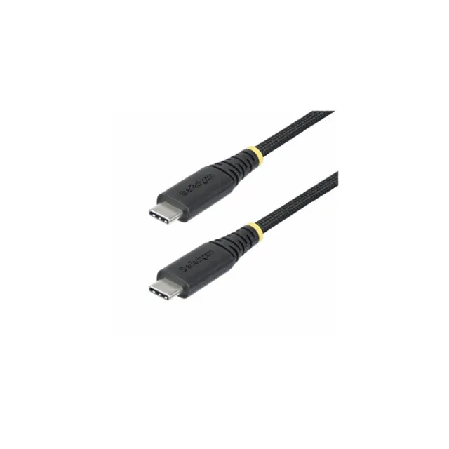 StarTech.com 2m USB-C Charging Cable 240W Silicone Jacket w/Braid - USB-C cable - 24 pin USB-C to 24 pin USB-C - 2 m