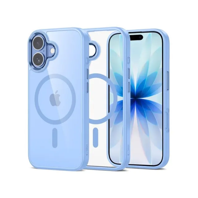 Tech-Protect  MagMat MagSafe Case for iPhone 17 - Clear Blue