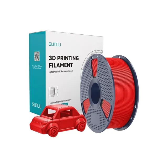 Sunlu PETG filament (Rød)