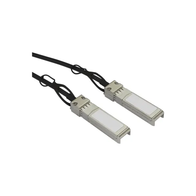 StarTech.com MSA Comp. SFP+ Direct-Attach Twinax Cable - 0.5 m (1.6 ft.) - 10GBase direct attach cable - 50 cm - black - Sort - 0.5m