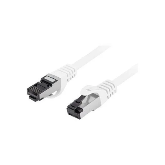 Lanberg patch cable - 1 m - white - Hvid - 1m