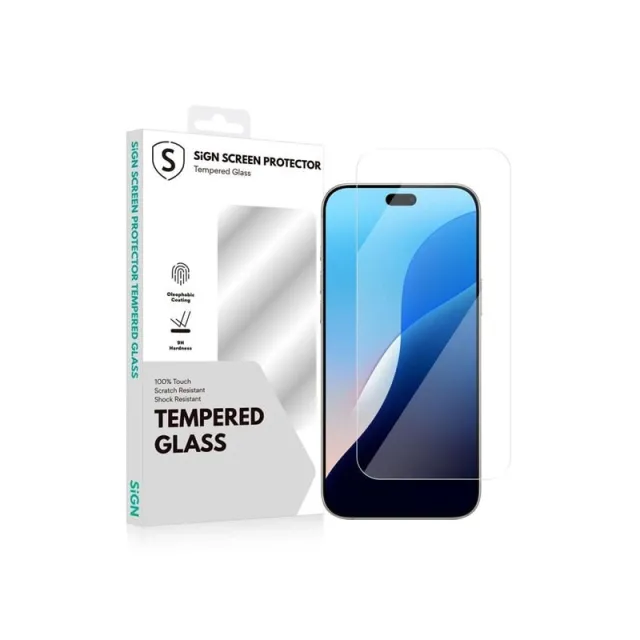SiGN Tempered Glass Screen Protector for iPhone 18 Pro