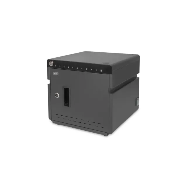 DIGITUS Mobile Desktop Charging Cabinet for 10 Notebooks/Tablets