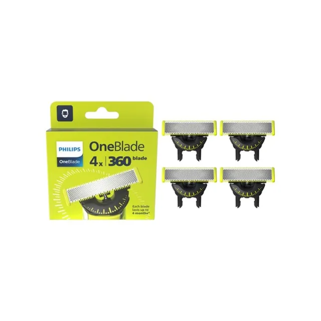 Philips Tilbehør OneBlade QP440 - replacement blade 4 pcs