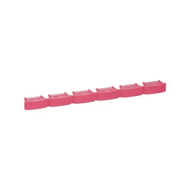 LK Actassi 19'' farvekode for patchpanel, rød