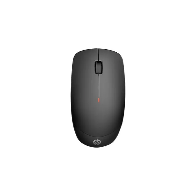 HP 235 Slim - Mus - Optisk - 3 knapper - Sort
