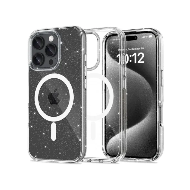 Tech-Protect FlexAir Hybrid MagSafe Case for iPhone 16 Pro - Clear