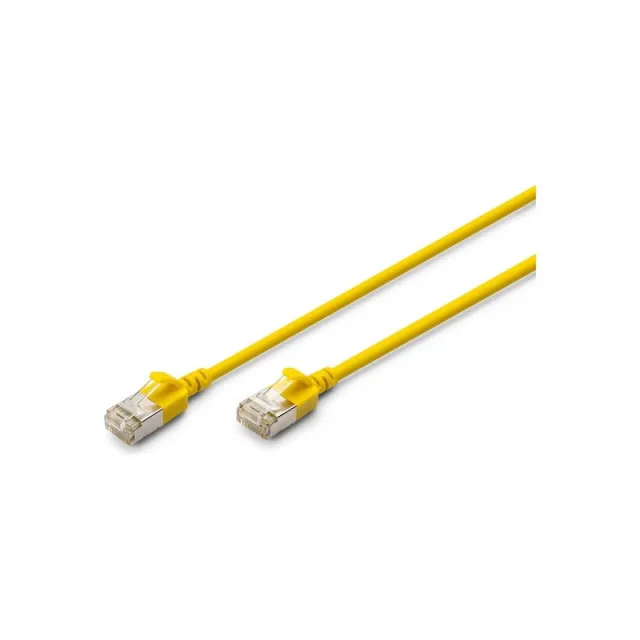 DIGITUS patch cable - 3 m - yellow - Gul