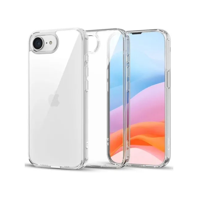 Tech-Protect FlexAir Hybrid Case for iPhone 16e / 17e - Transparent