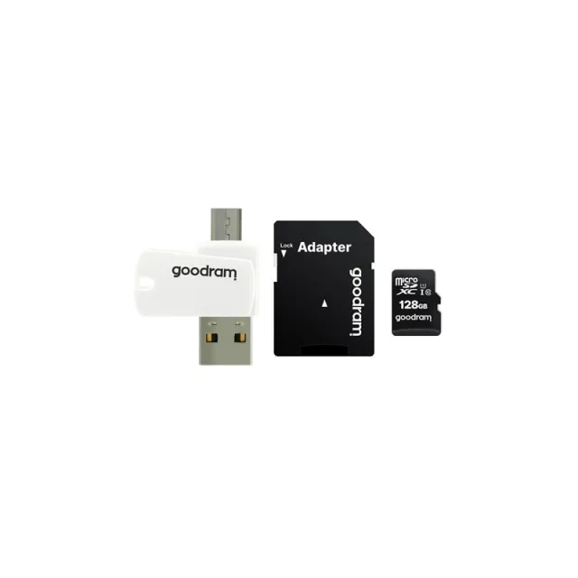 GOODRAM microSD/SD + Card Reader M1A4 - 100MB/s - 128GB