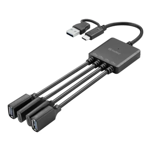 Sandberg 136-81 Kabel - 0"" - Sort - 1 stk