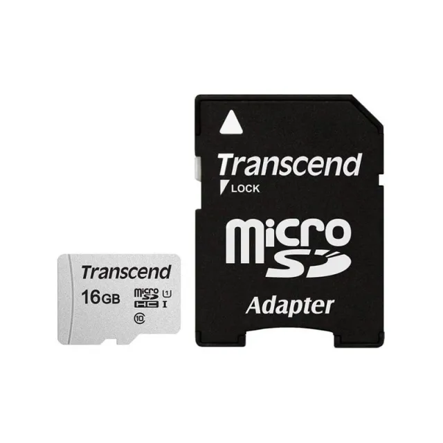 Transcend 300S microSD/SD - 95MB/s - 16GB
